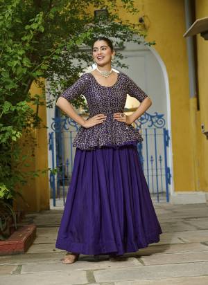 Looking These Beautiful Looking Party Wear Free Size Stitched Lahenga Choli.These Lahenga Are Fendy And Blouse is Fabricated On Fendy.Its Beautified With Designer Sequance Embroidery Work.