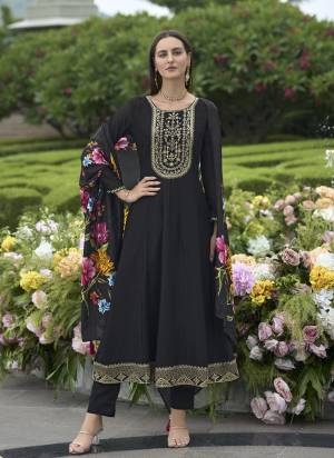 Attractive These Beautiful Looking Readymade Suits.These Top Are Vichitra Silk And Bottom Are Vichitra Silk And Dupatta Are Russion Silk Fabricated.Its Beautified With Jari,Sequance Embroidery Work With Digital Printed Dupatta.