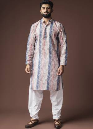 For A festive And Party Wear,Attractive These Readymade Kurta With Payjama in Fine Colored.These Kurta is Fabricated On Blended Linen And Art Silk Bottom With Heavy Designer Printed.Buy Now.