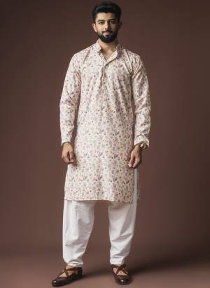 For A festive And Party Wear,Attractive These Readymade Kurta With Payjama in Fine Colored.These Kurta is Fabricated On Blended Linen And Art Silk Bottom With Heavy Designer Printed.Buy Now.