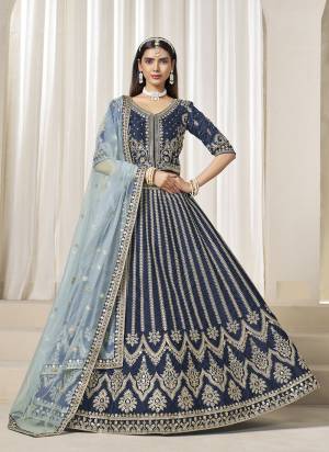 For A Designer Look,Grab These Lehenga Choli in Fine Colored.These Lehenga And Blouse Are Fabricated On Art Silk Pair With Net Dupatta.Its Beautified With Designer Embroidery Work.