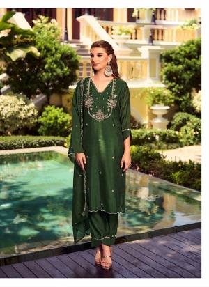Attractive These Beautiful Looking Readymade Suits.These Top Are Shimmer Silk And Bottom Are Shimmer Silk And Dupatta Are Shimmer Silk Fabricated.Its Beautified With Designer  Embroidery,Hand Work.