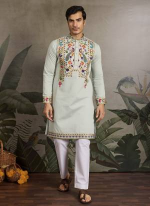 Looking These Party Wear Readymade Kurta Pair in Fine Colored.These Kurta Are Viscose Silk Fabricated on Pair.Its Beautified With Designer Thread,Sequance Embroidery Work.