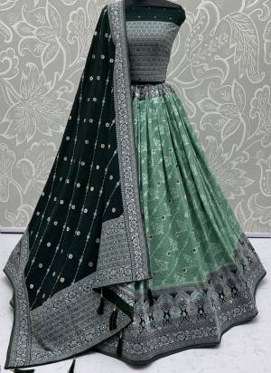 For A Fancy Designer Look,Grab These Lehenga Choli With Dupatta in Fine Colored.These Lehenga And Choli Are Georgette And Dupatta Are Fabricated On Georgette Pair.Its Beautified With Woven Jari Designer With Mirror Embroidery Work. 