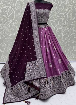 For A Fancy Designer Look,Grab These Lehenga Choli With Dupatta in Fine Colored.These Lehenga And Choli Are Georgette And Dupatta Are Fabricated On Georgette Pair.Its Beautified With Woven Jari Designer With Mirror Embroidery Work. 