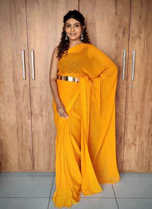 Looking These Party Wear Ready To Wear Saree in Fine Colored.These Saree Are Viscose And Blouse is Mono Diamond Silk Fabricated.Its Beautified With Woven Lining Designer Solid.
