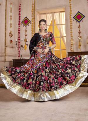 Looking These Navratri Special Lehenga Choli in Fine Colored.These Lehenga Are Viscose Cotton And Blouse Are Viscose Cotton And Dupatta Are Fabricated On Viscose Cotton.Its Beautified With Kutch Patch,Multy Thread Embroidery Work.