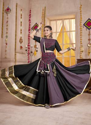 Looking These Navratri Special Lehenga Choli in Fine Colored.These Lehenga Are Viscose Cotton And Blouse Are Viscose Cotton And Dupatta Are Fabricated On Viscose Cotton.Its Beautified With Kutch Patch,Multy Thread Embroidery Work.