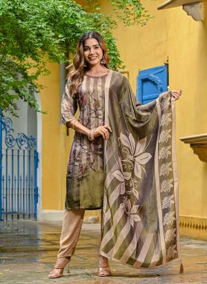 Attractive These Designer Readymade Suit in Fine Colored Pair With Bottom And Dupatta.These Top And Dupatta Are Fabricated On Jari Tissue Pair With Viscose Santoon Bottom.Its Beautified With Designer Digital Printed With Hand Work.