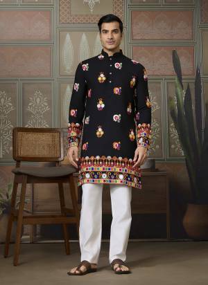Looking These Party Wear Readymade Kurta Pair in Fine Colored.These Kurta Are Cotton Fabricated on Pair.Its Beautified With Designer Multy Thread,Mirror Embroidery Work.