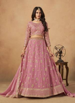 For A Designer Look,Grab These Party Wear Lehenga Choli in Fine Colored.These Lehenga And Blouse Are Fabricated On Organza Pair With Organza Dupatta.Its Beautified With Designer Sequance Embroidery Work.