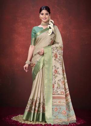 Look Attractive These Designer Party Wear Saree in Fine Colored.These Saree And Blouse Mulbery Jacquard Silk is Fabricated.Its Beautified Desiger Traditional Printed.