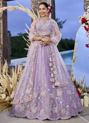 For A Fancy Designer Look,Grab These Ready To Wear Lehenga Choli With Dupatta in Fine Colored.These Lehenga And Choli Are Satin Silk And Dupatta Are Fabricated On Tissue Pair.Its Beautified With Fancy Heavy Designer Embroidery Work. 