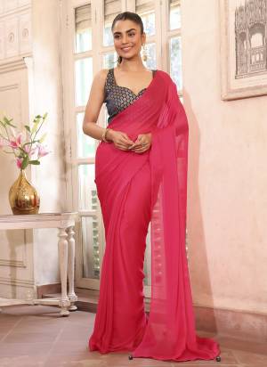 Attractive These Fancy Party Wear Saree in Fine Colored.These Saree Are Chiffon And Blouse is Fabricated On Art Silk Pair.Its Beautified With Solid Disigner.