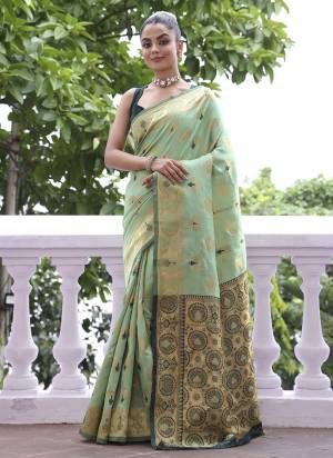 Attractive These Fancy Party Wear Saree in Fine Colored.These Saree Are Silk Blend And Blouse is Fabricated On Silk Blend Pair.Its Beautified With Woven Disigner Saree.