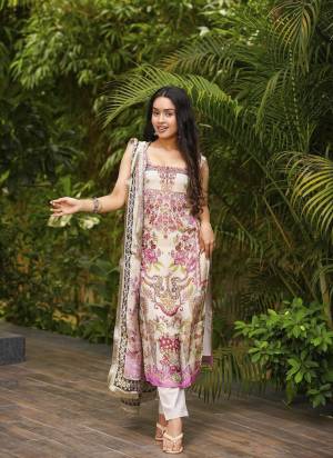 Looking These Suit in Fine Colored Pair With Bottom And Dupatta.These Top Are Freanch Crepe And Bottom Are Fabricated On Viscose Pair With Chanderi Dupatta.Its Beautified With Designer Printed.