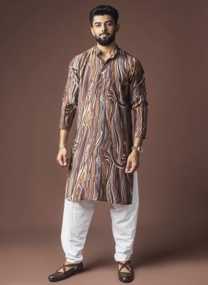 For A festive And Party Wear,Attractive These Readymade Kurta With Payjama in Fine Colored.These Kurta is Fabricated On Viscose And Art Silk Bottom With Designer Printed.Buy Now.