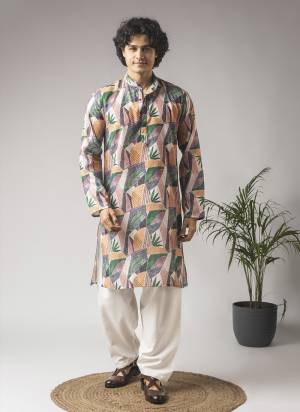 For A festive And Party Wear,Attractive These Readymade Kurta With Payjama in Fine Colored.These Kurta is Fabricated On Linen And Art Silk Bottom With Designer Printed.Buy Now.