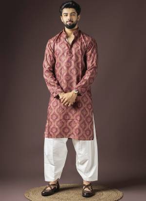 For A festive And Party Wear,Attractive These Readymade Kurta With Payjama in Fine Colored.These Kurta is Fabricated On Blended Cotton And Art Silk Bottom With Designer Printed.Buy Now.