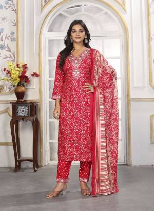 Garb These Beautiful Looking Readymade Suits.These Top And Bottom Are Rayon And Dupatta Are Rayon Fabricated.Its Beautified With Disigner Printed With Embroidery Work.