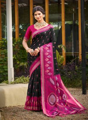 Attractive These Fastive And Party Wear Saree in Fine Colored.These Saree And Blouse is Fabricated On Soft Silk.Its Beautified With Woven Multy Designer.