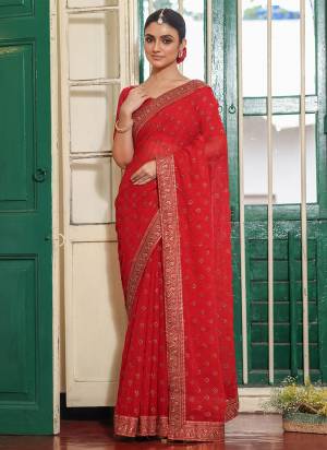 Garb These Fancy Party Wear Saree in Fine Colored.These Saree Are Chiffon And Blouse is Fabricated On Art Silk Pair.Its Beautified With Fancy Disigner Embroidery Work Saree.