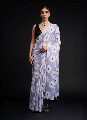 Grab These Ready To Wear Saree in Fine Colored.These Saree is Fabricated On Chinon Pair With Banglori Silk Blouse.Its Beautified Designer Digital Printed.