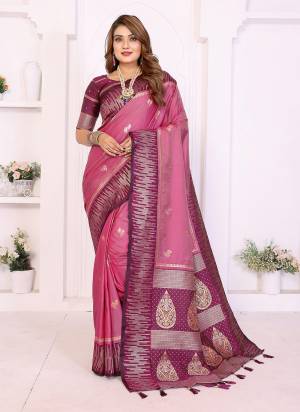 Garb These Festive And Party Wear Saree in Fine Colored.These Saree And Blouse is Fabricated On South Soft Silk.Its Beautified With Woven Rich Pallu,Jari Designer.