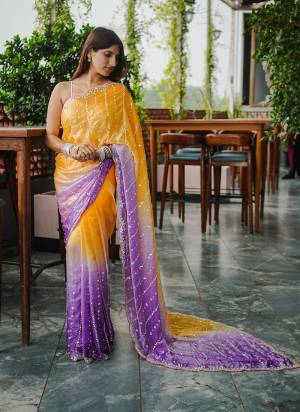 Looking These Fancy Party Wear Saree in Fine Pedding Colored.These Saree Are Fendy Satin And Blouse is Fendy Satin Fabricated.Its Beautified With Pedding Doul Color,Designer Beads Hand Work.