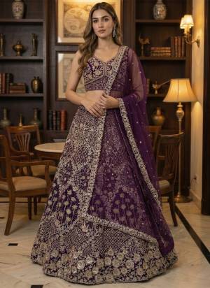 For A Fancy Designer Look,Grab These Lehenga Choli With Dupatta in Fine Colored.These Lehenga And Choli Are Net And Dupatta Are Fabricated On Soft Net Pair.Its Beautified With Doublt Net, Dori, Sequance,Multy Thread Embroidery Work. 