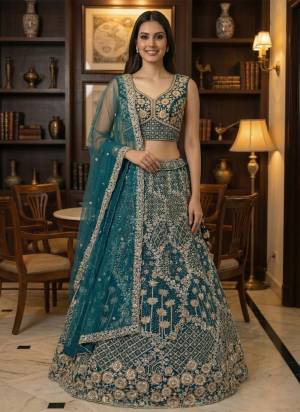 For A Fancy Designer Look,Grab These Lehenga Choli With Dupatta in Fine Colored.These Lehenga And Choli Are Net And Dupatta Are Fabricated On Soft Net Pair.Its Beautified With Doublt Net, Dori, Sequance,Multy Thread Embroidery Work. 