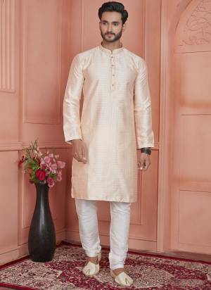 Looking These Party Wear Mans Wear Kutra Payjama wearing this fashionable. These Kurta Are Jacquard Silk And Payjama Art Silk finest Fabriced With Woven Designer With Embroidery Work.