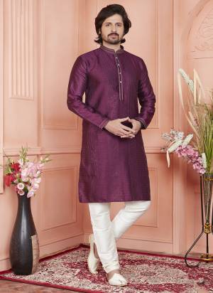 Looking These Party Wear Mans Wear Kutra Payjama wearing this fashionable. These Kurta Are Jacquard Silk And Payjama Art Silk finest Fabriced With Woven Designer With Embroidery Work.