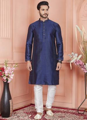 Looking These Party Wear Mans Wear Kutra Payjama wearing this fashionable. These Kurta Are Jacquard Silk And Payjama Art Silk finest Fabriced With Woven Designer With Embroidery Work.