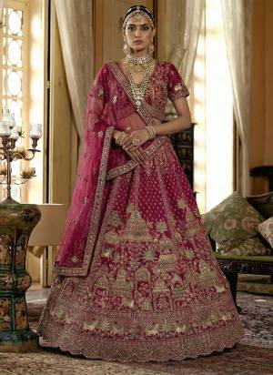 For A Fancy Designer Look,Grab These Lehenga Choli With Dupatta in Fine Colored.These Lehenga And Choli Are Silk And Dupatta Are Fabricated On Soft Net Pair.Its Beautified With Fancy Dori, Sequance,Multy Thread,Jari Embroidery,Heavy Diamond Work. 