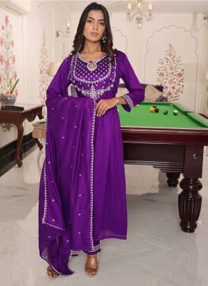 Attractive These Party Wear Suit in Fine Colored Pair With Bottom And Dupatta.These Top And Bottom Are Fabricated On Soft Silk Pair With Soft Silk Dupatta.Its Beautified With Designer Embroidery Work.