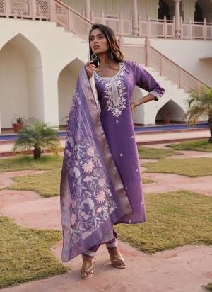 Attractive These Party Wear Suit in Fine Colored Pair With Bottom And Dupatta.These Top And Bottom Are Fabricated On Simmer Silk Pair With Jacquard Simmer Dupatta.Its Beautified With Designer Embroidery Work.