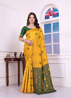 Garb These Party Wear Saree in Fine Colored.These Saree Are Art Silk And Blouse is Art Silk Fabricated.Its Beautified With Woven Designer.