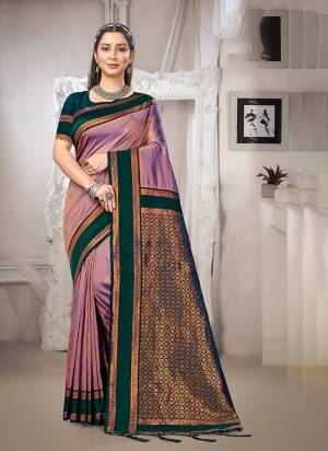Attractive These Fastive And Party Wear Saree in Fine Colored.These Saree And Blouse is Fabricated On Silk.Its Beautified With Woven Pallu Border Galla Designer.
