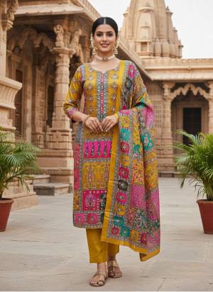 Garb These Disigner Suit in Fine Colored Pair With Bottom And Dupatta.These Top Are Chinon And Dupatta Are Fabricated On Chinon Pair With Santoon Bottom.Its Beautified With Designer Printed.