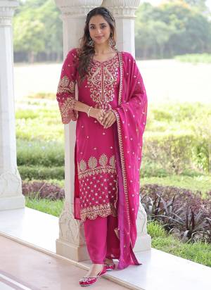 Garb These Beautiful Looking Readymade Suit With Dupatta.These Top Bottom And Dupatta is Fabricated On Faux Georgette.Its Beautified With Designer Sequance Embroidery Work.