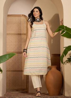 Looking These Beautiful Looking Readymade Top With Bottom Dress.These Top And Bottom Are Khadi Silk Fabricated.Its Beautified  With Disigner Embroidery Work.