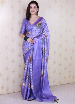 Looking These Party Wear Saree in Fine Colored.These Saree And Blouse is Fabricated On Georgette.Its Beautified With Weaving Jari Designer With Floral Printed.