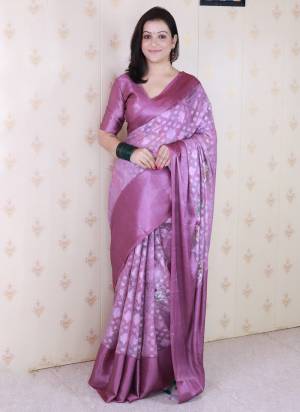 Looking These Party Wear Saree in Fine Colored.These Saree And Blouse is Fabricated On Georgette.Its Beautified With Weaving Jari Designer With Floral Printed.