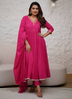 Looking These Suit in Fine Colored Pair With Bottom And Dupatta.These Top Are Silk Blend And Bottom Are Fabricated On Silk Blend Pair With Chanderi Dupatta.Its Beautified With Designer Embroidery Work.