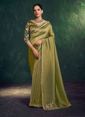 Look Attractive These Designer Party Wear Fancy Saree With Stitched Blouse in Fine Colored.These Saree Are Jari Tissue Silk And Blouse Netural Crepe Satin Fabricated.Its Beautified Fancy Designer Embroidery, Hand Work.