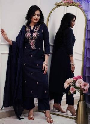 Garb These Suit in Fine Colored Pair With Bottom And Dupatta.These Top Are Cotton Silk And Bottom Are Fabricated On Cotton Silk Pair With Chinon Dupatta.Its Beautified With Designer Embroidery Work.