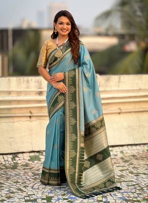 Looking These Party Wear Saree in Fine Colored.These Saree And Blouse is Fabricated On Soft Silk.Its Beautified With Weaving Rangoli Art Jari Designer.