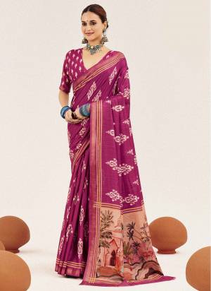 Looking These Traditinol Party Wear Saree in Fine Colored.These Saree Cotton Silk And Blouse is Fabricated On Cotton Silk Pair.Its Beautified With Designer Digital Printed.