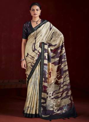 Looking These Traditinol Party Wear Saree in Fine Colored.These Saree Gathan Silk And Blouse is Fabricated On Gathan Silk Pair.Its Beautified With Woven Border Designer With Digital Printed.
